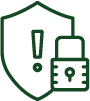 Security Shield with Lock Icon